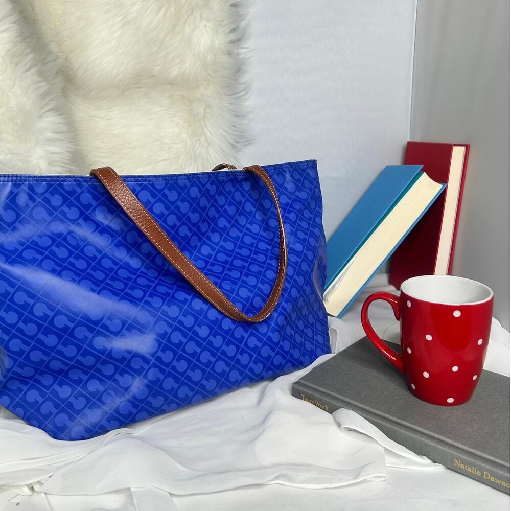 💎✨Authentic✨💎Gherardini Blue Tote Bag - Picture 2 of 7